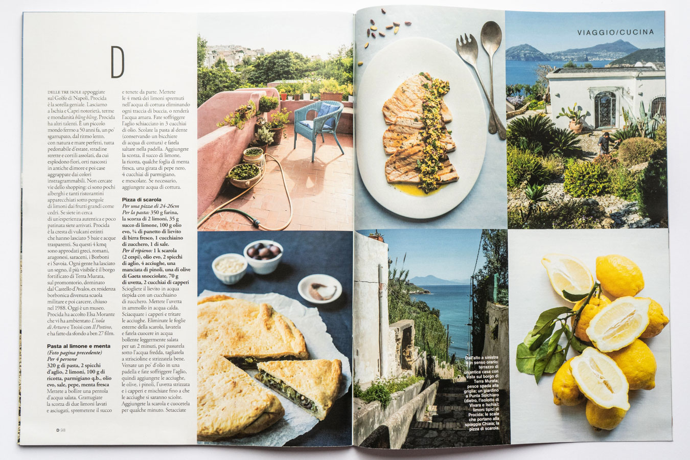 Marta Giaccone, food + travel editorial, D la Repubblica magazine, June 2019