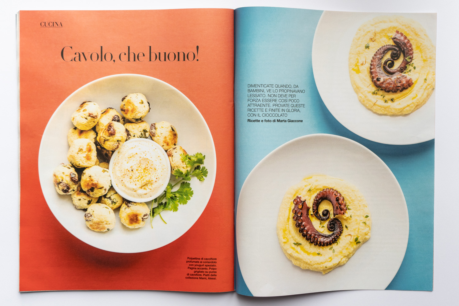 Marta Giaccone, food editorial, D la Repubblica magazine, March 2020