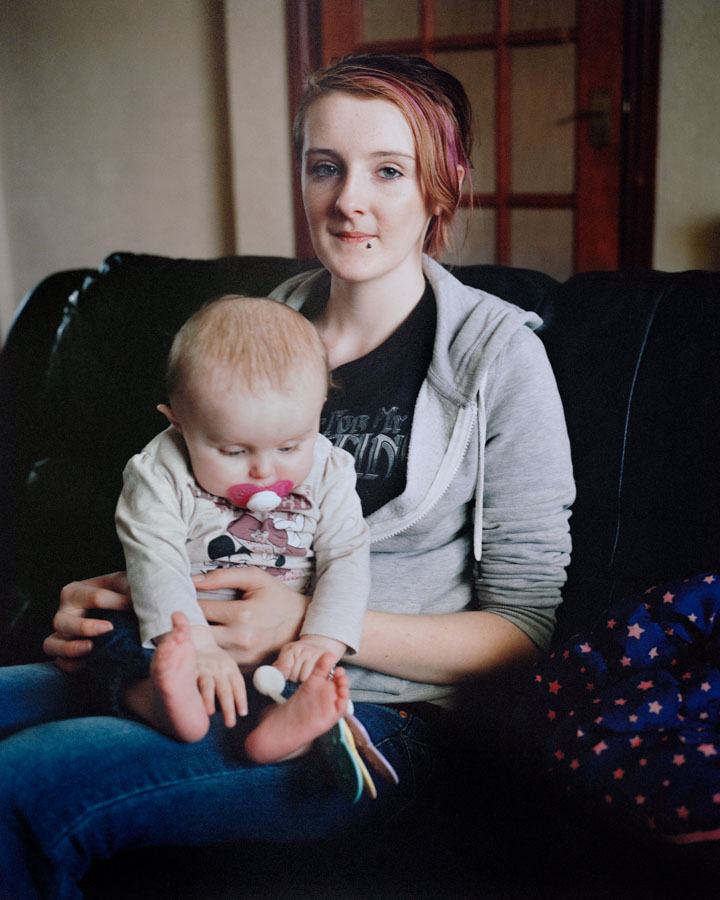 Marta Giaccone, "Be Still, My Heart", project on teen mothers in Wales, UK, 2014-present