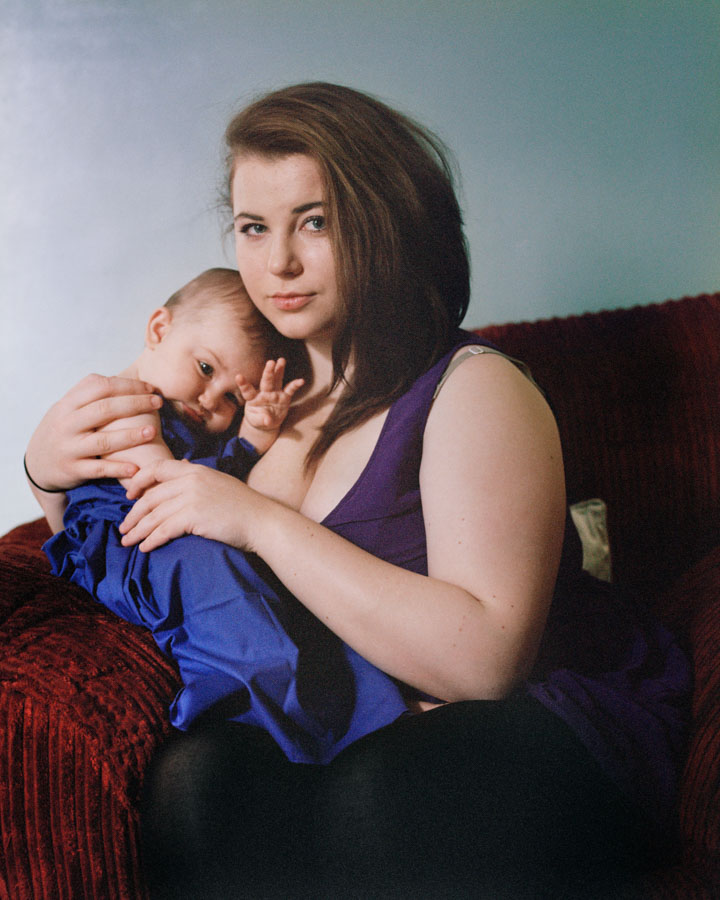 Marta Giaccone, "Be Still, My Heart", project on teen mothers in Wales, UK, 2014-present