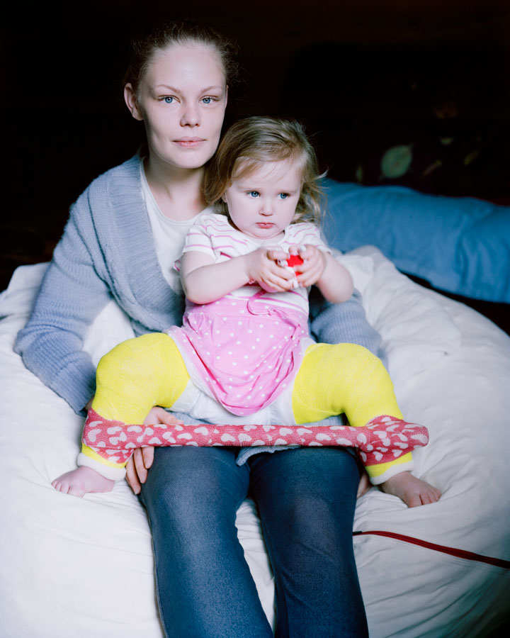 Marta Giaccone, "Be Still, My Heart", project on teen mothers in Wales, UK, 2014-present