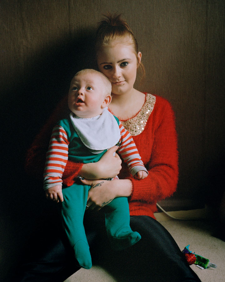 Marta Giaccone, "Be Still, My Heart", project on teen mothers in Wales, UK, 2014-present